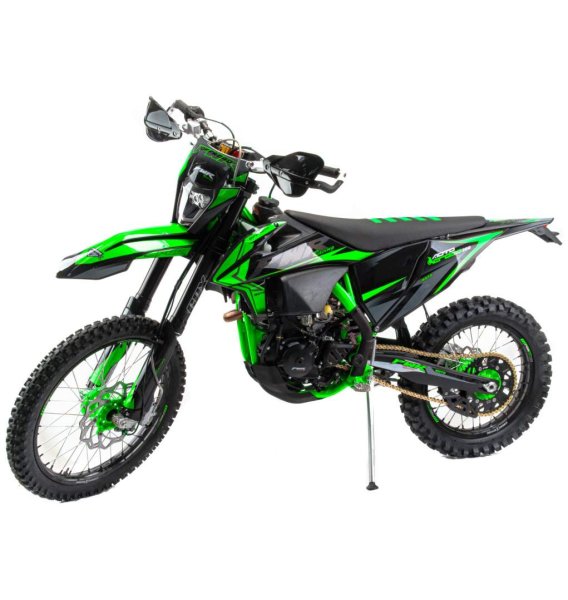Мотоцикл Кросс PWR FM300 NC (ZS 182MN) зеленый