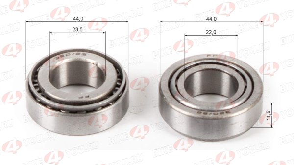 Подшипник траверсы (компл.=2шт) 44/23.50/22